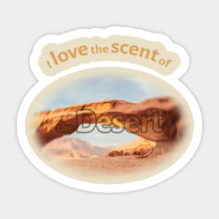 I love the desert Sticker